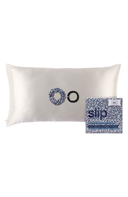 Slip Sloan Pure Silk King Pillowcase & Scrunchie Set (limited Edition) $129 Value