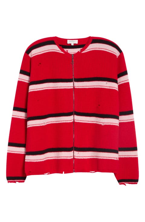 Friends Stripe Wool & Cashmere Sweater