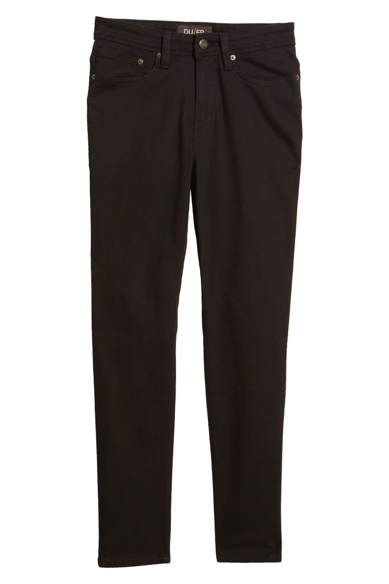 Performance Slim Fit Jeans, Alternate, color, BLACK