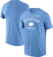 Nike Men's Nike Valor Blue Houston Cougars Football Blue Out Dri-FIT T-Shirt