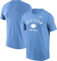 Nike Men's Nike Valor Blue Houston Cougars Football Blue Out Dri-FIT T-Shirt