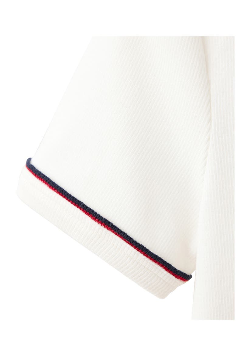 Rodin Rib Knit Cotton Blend T-Shirt, Alternate, color, WHITE
