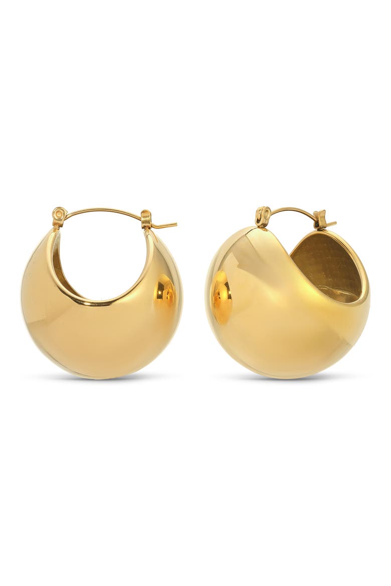 Lola Hoop Earrings, Main, color, GOLD