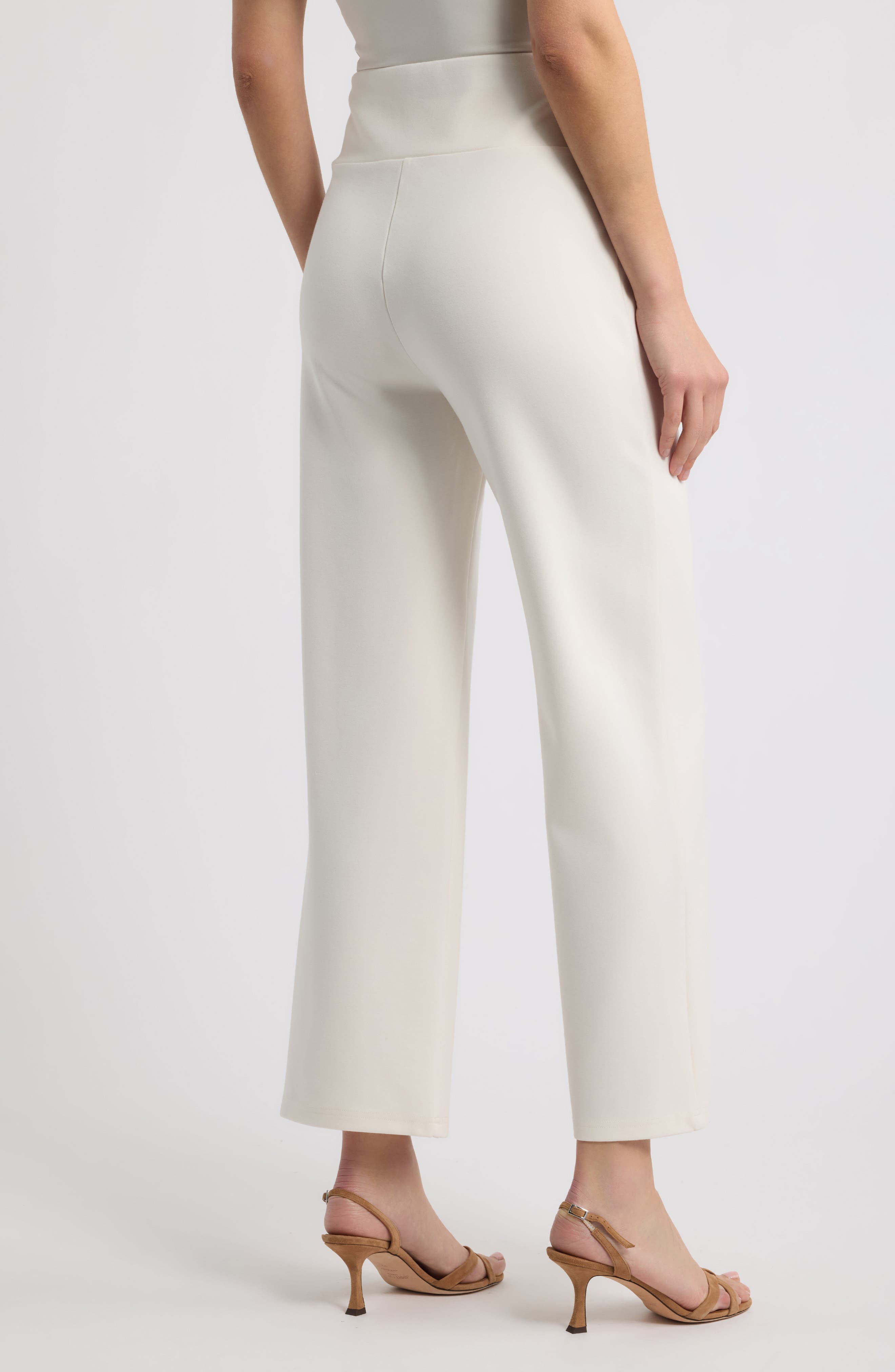 AK ANNE KLEIN High Waist Pull-On Pants (Women) | Nordstrom