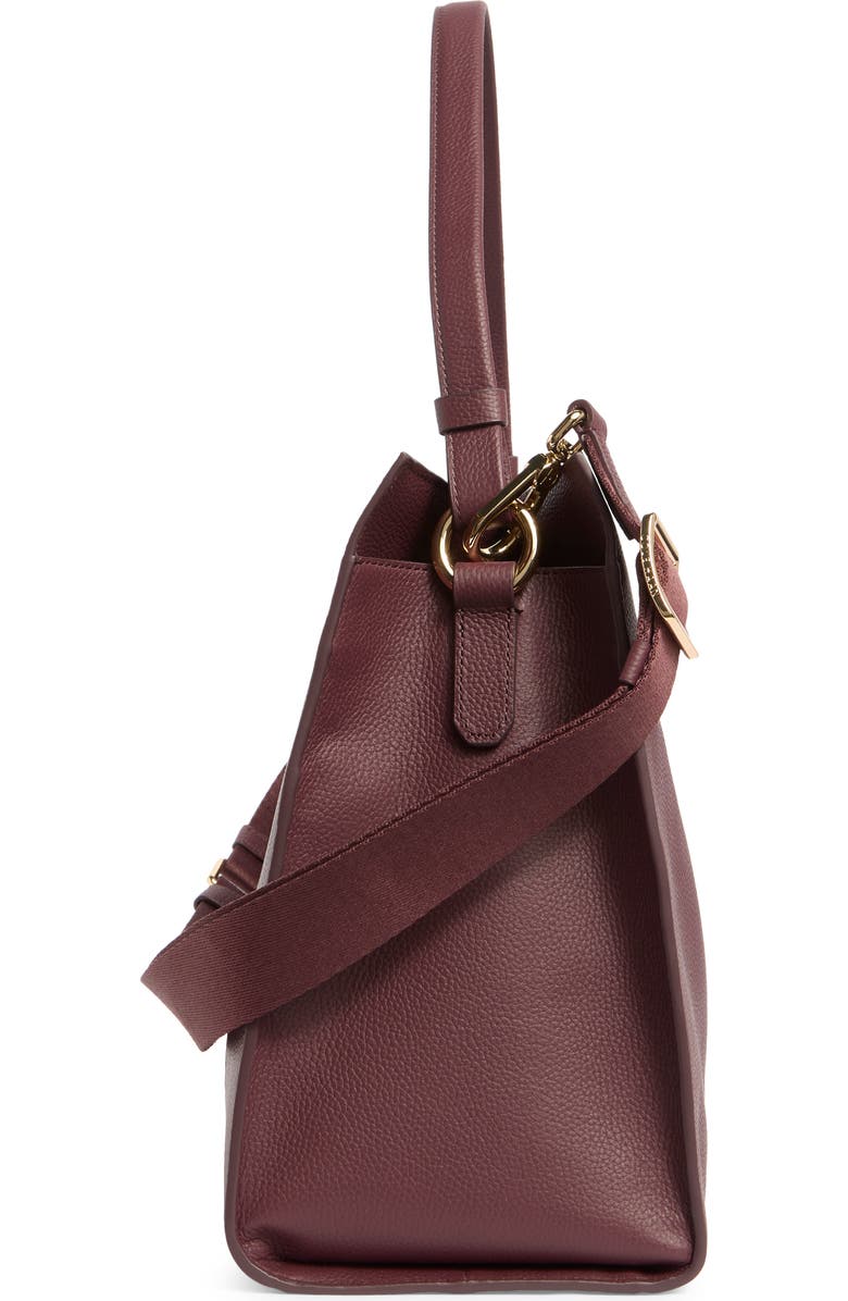 Cole Haan Carryall Shoulder Bag, Alternate, color, Black Garnet