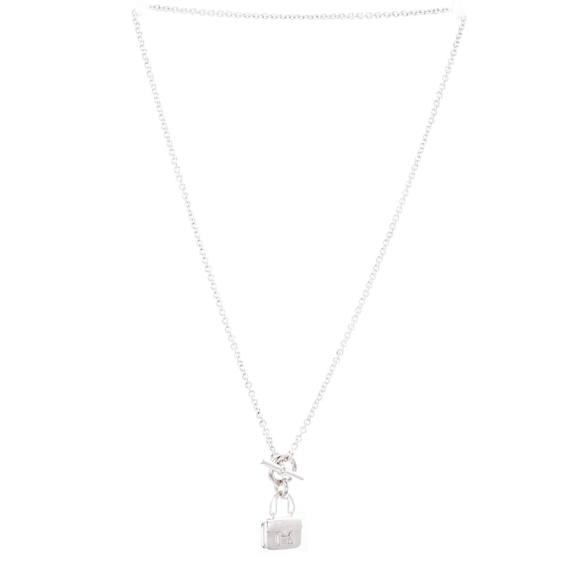 Amulettes Constance Pendant NM Necklace Sterling Silver, Alternate, color, Silver