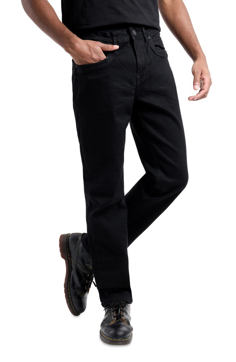 XRAY Supersoft Relaxed Slim Fit Skinny Jeans, Alternate, color, Jet Black