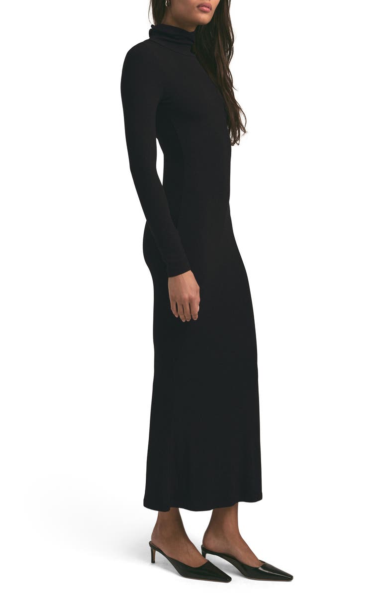 Favorite Daughter The Millie Long Sleeve Knit Dress, Alternate, color, Black