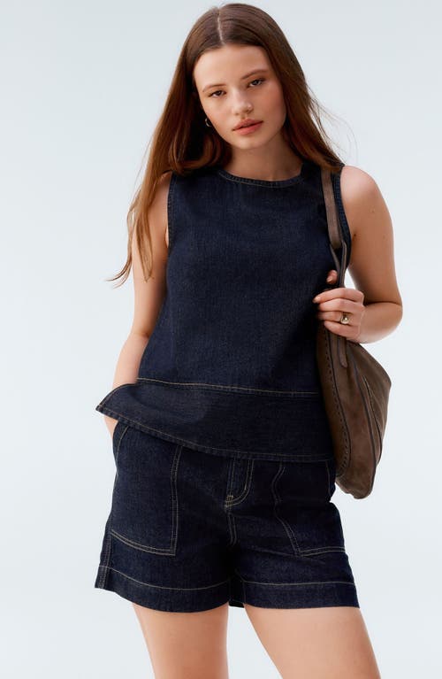 NEXT NEXT UTILITY DENIM SHORTS 