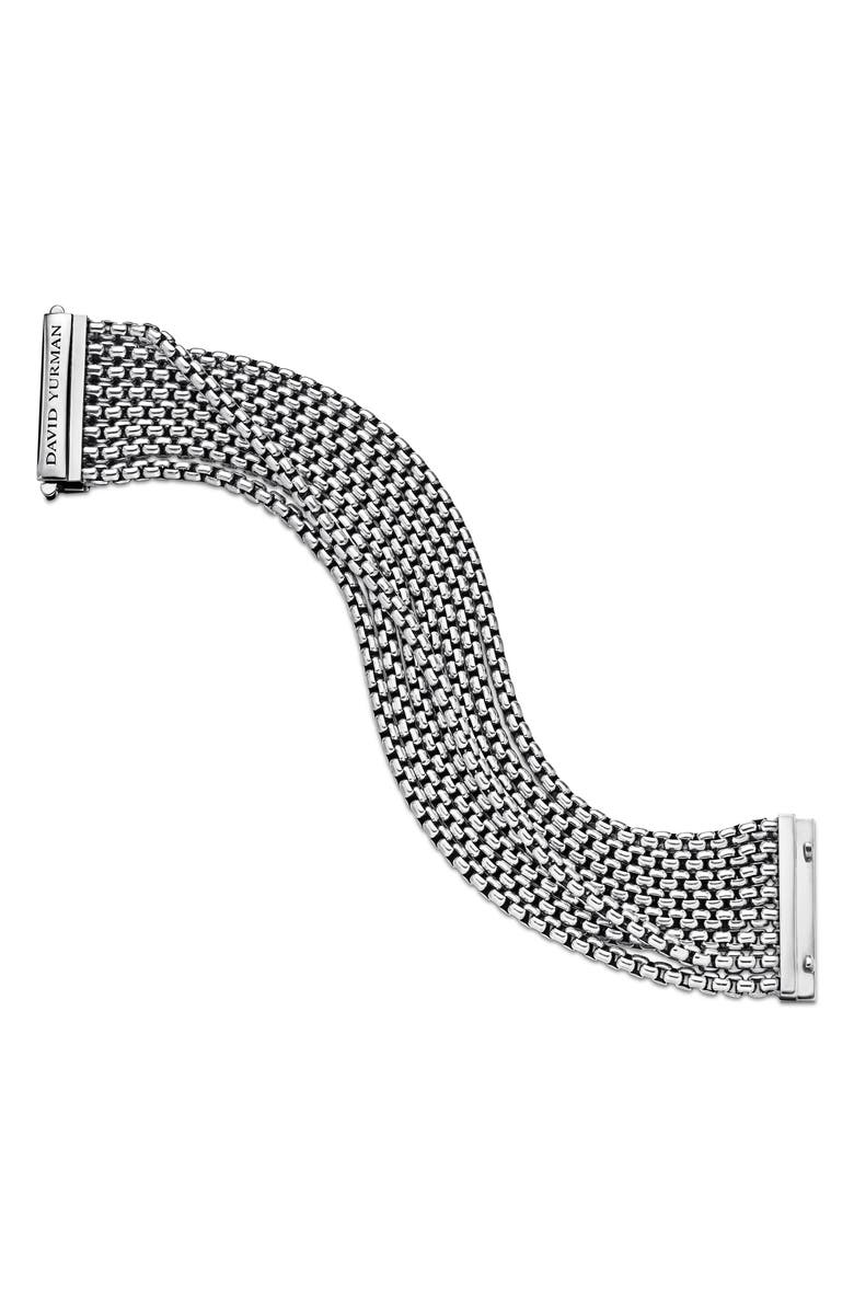 David Yurman 'Box Chain' 8-Row Bracelet, Alternate, color, 
