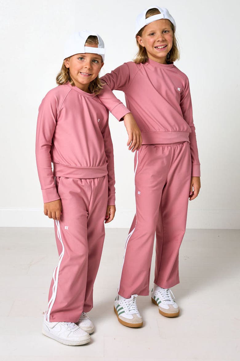 Wide Leg Sweatpant, Alternate, color, Dusty Pink