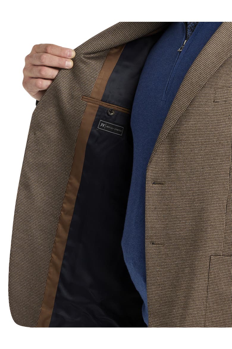 Houndstooth Sport Coat, Alternate, color, BROWN