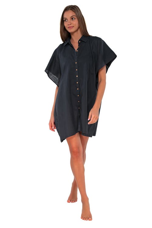 Sunsets Shore Thing Tunic In Slate