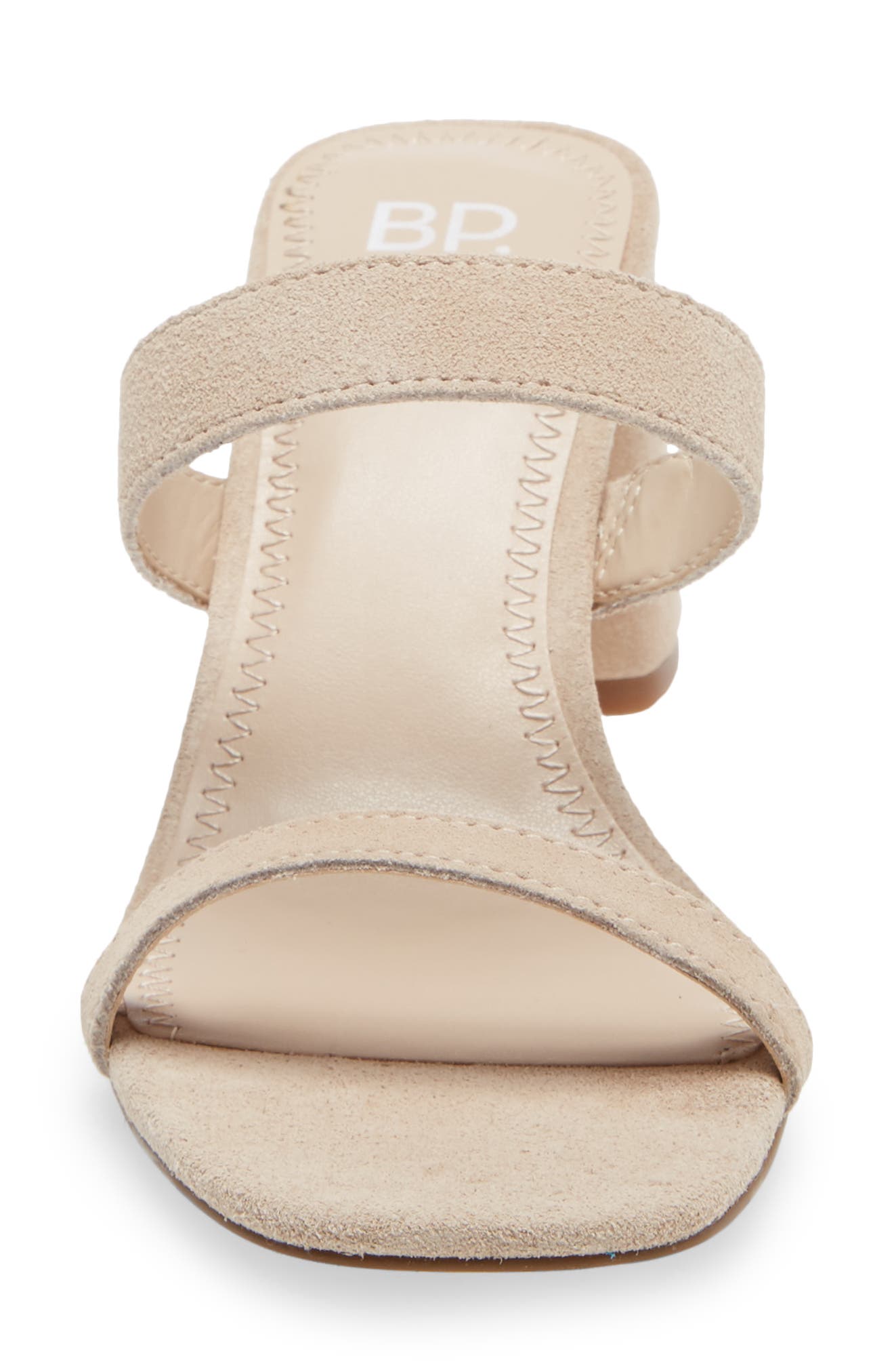 Emmie Block Heel Slide Sandal, Alternate, color, BEIGE SAND