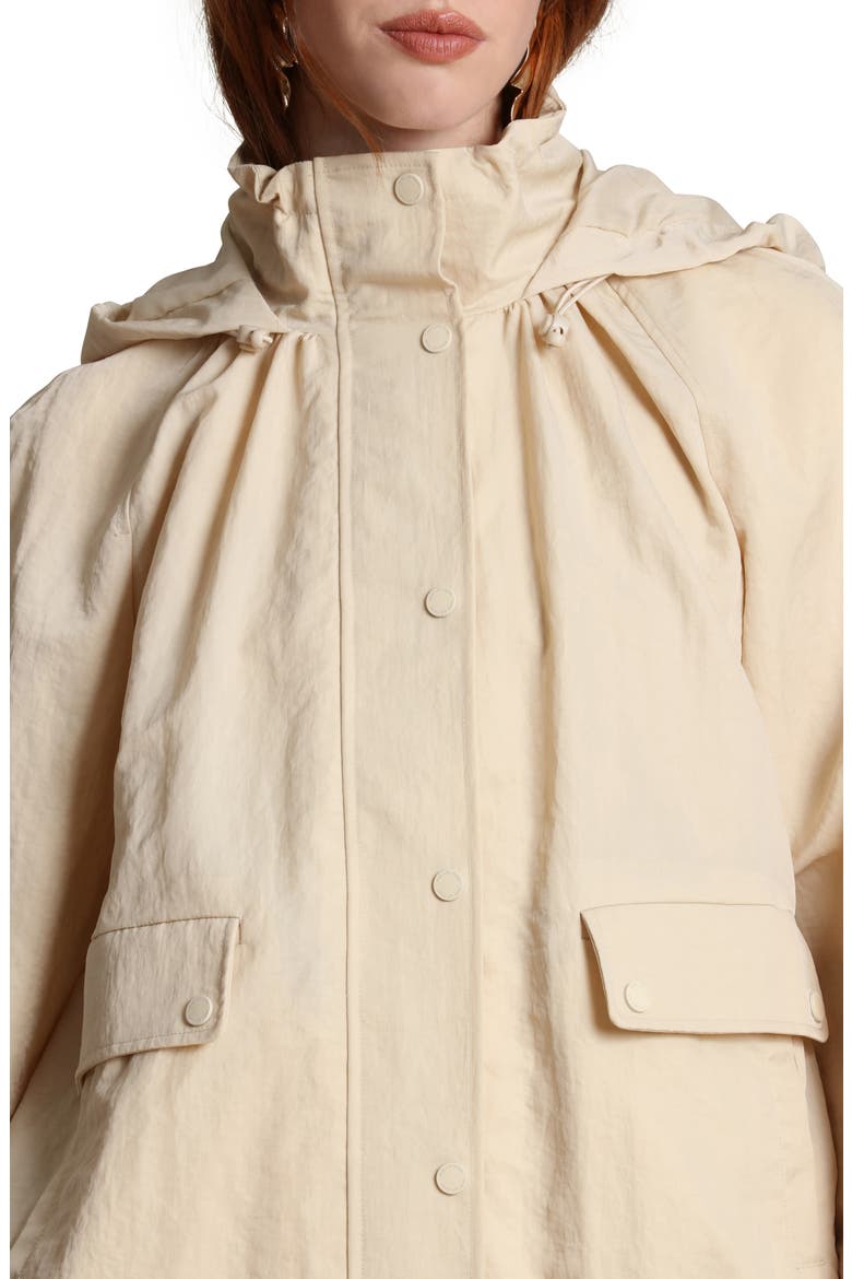 Balloon Bomber Jacket, Alternate, color, IVORY