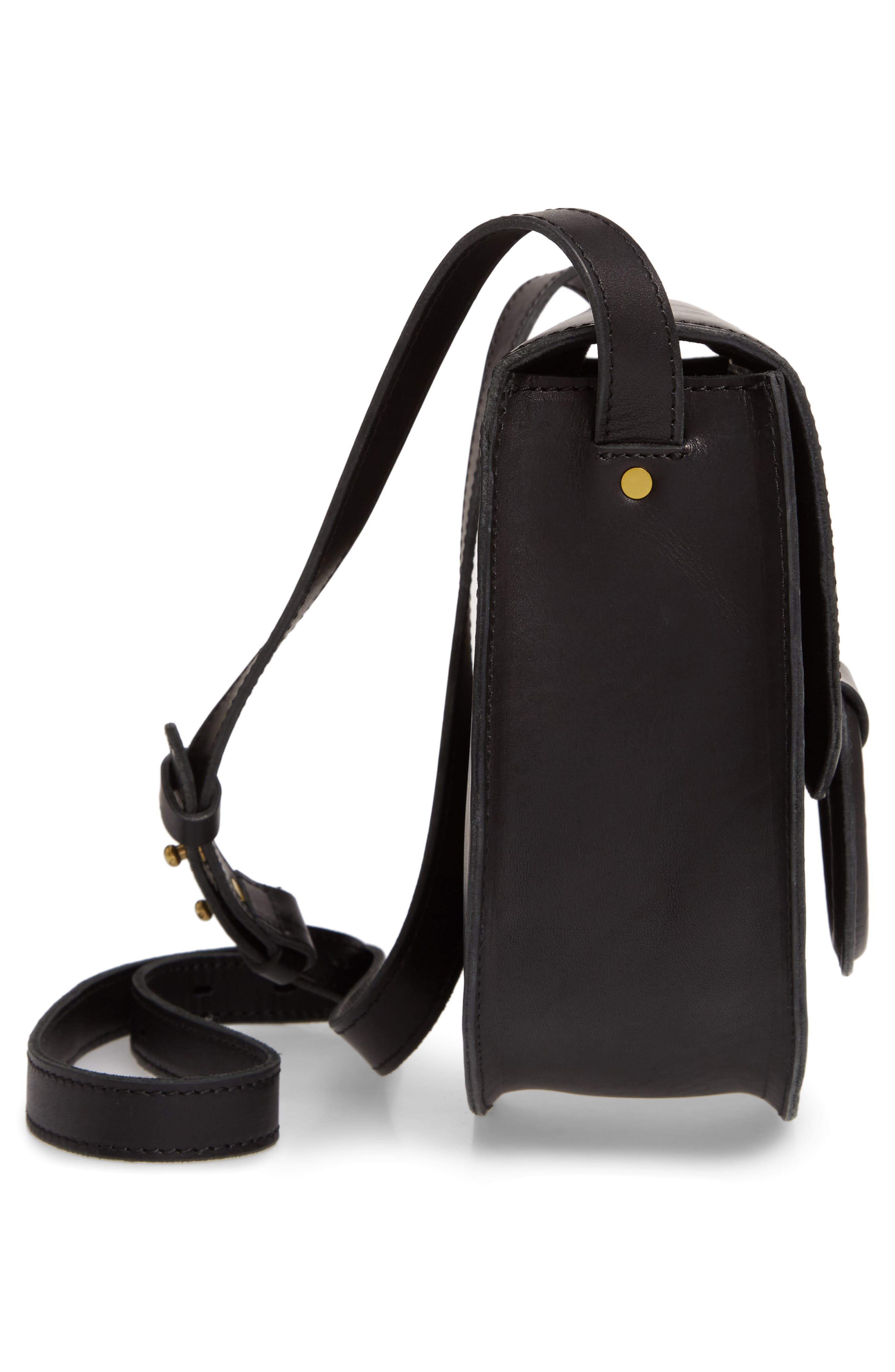 Madewell D-Ring Saddle Bag, Alternate, color, 