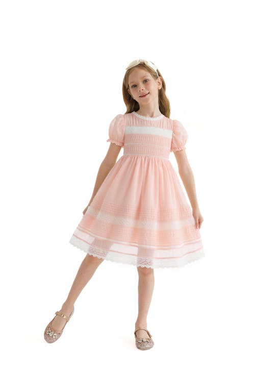 Sweet Cactus London Pleated Dress In Pink