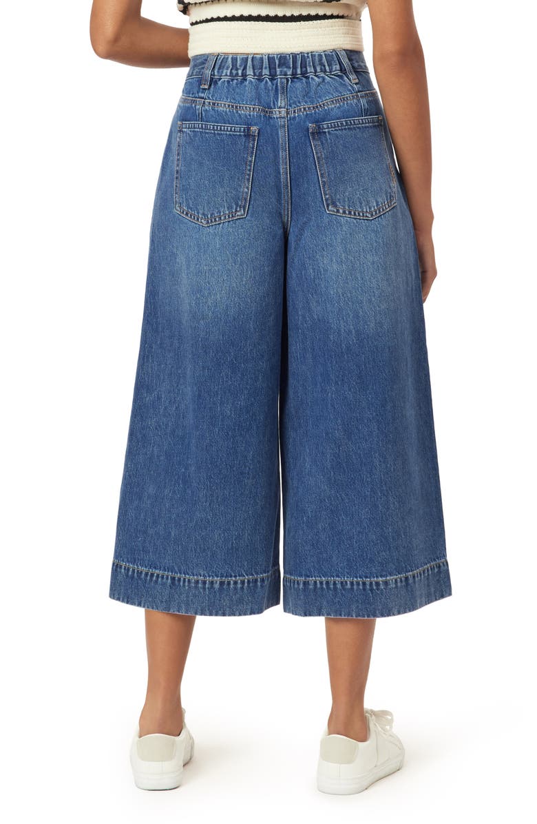 Scotch & Soda The Wave Crop Wide Leg Jeans, Alternate, color, 