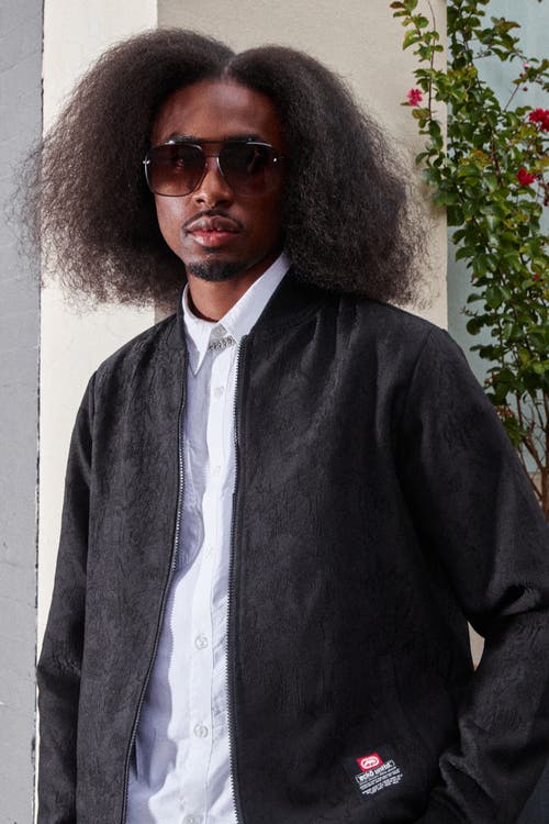 Ecko Unltd The Graffiti Stitch Jacket In Black