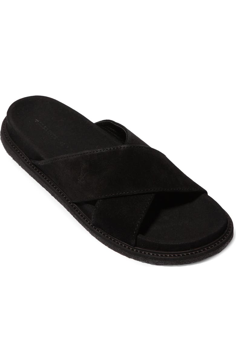 AllSaints Elliot Slide Sandal, Main, color,