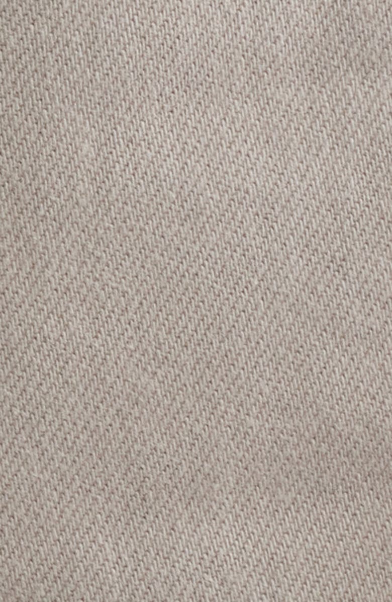 HIDDEN JEANS Frayed Hem Short Overalls, Alternate, color, Gravel