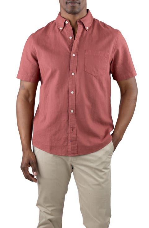 Puretec Linen Cotton Button-Up Shirt