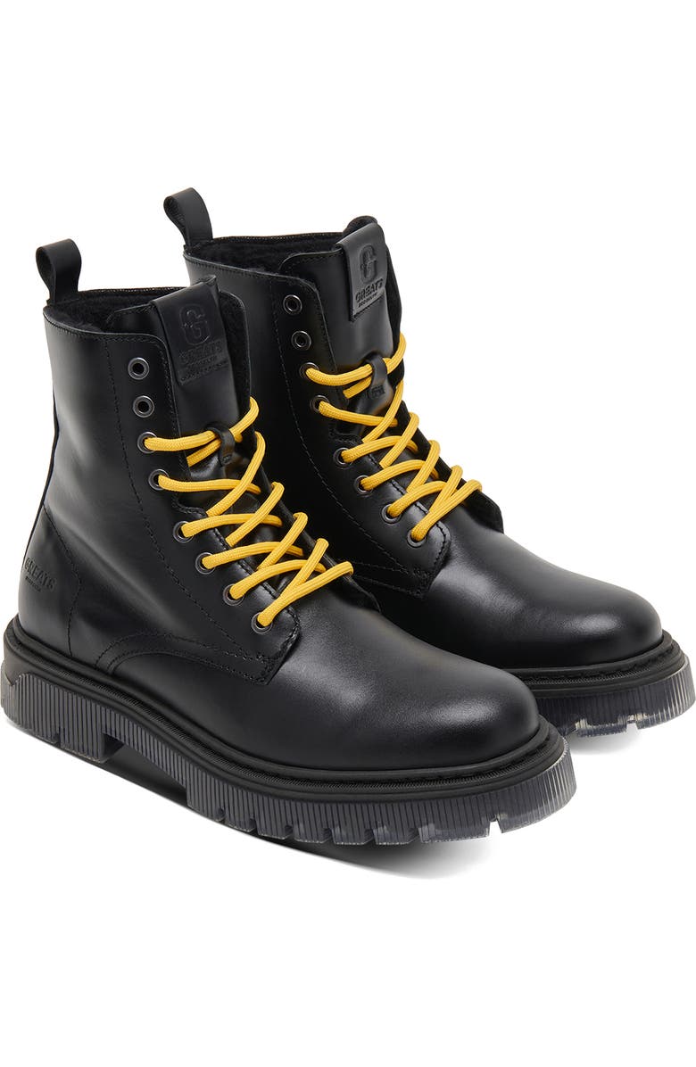 GREATS Bowery Lug Sole Boot, Main, color, Nero