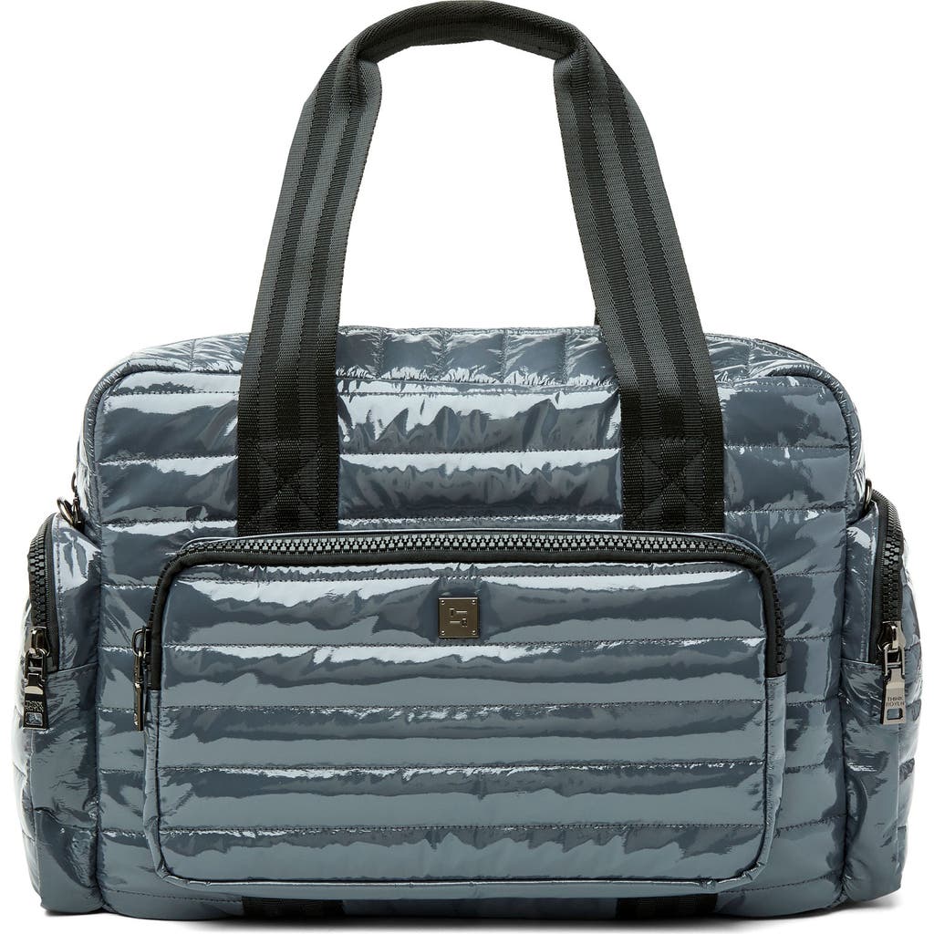 Think Royln Voyager Travel Bag In Blue