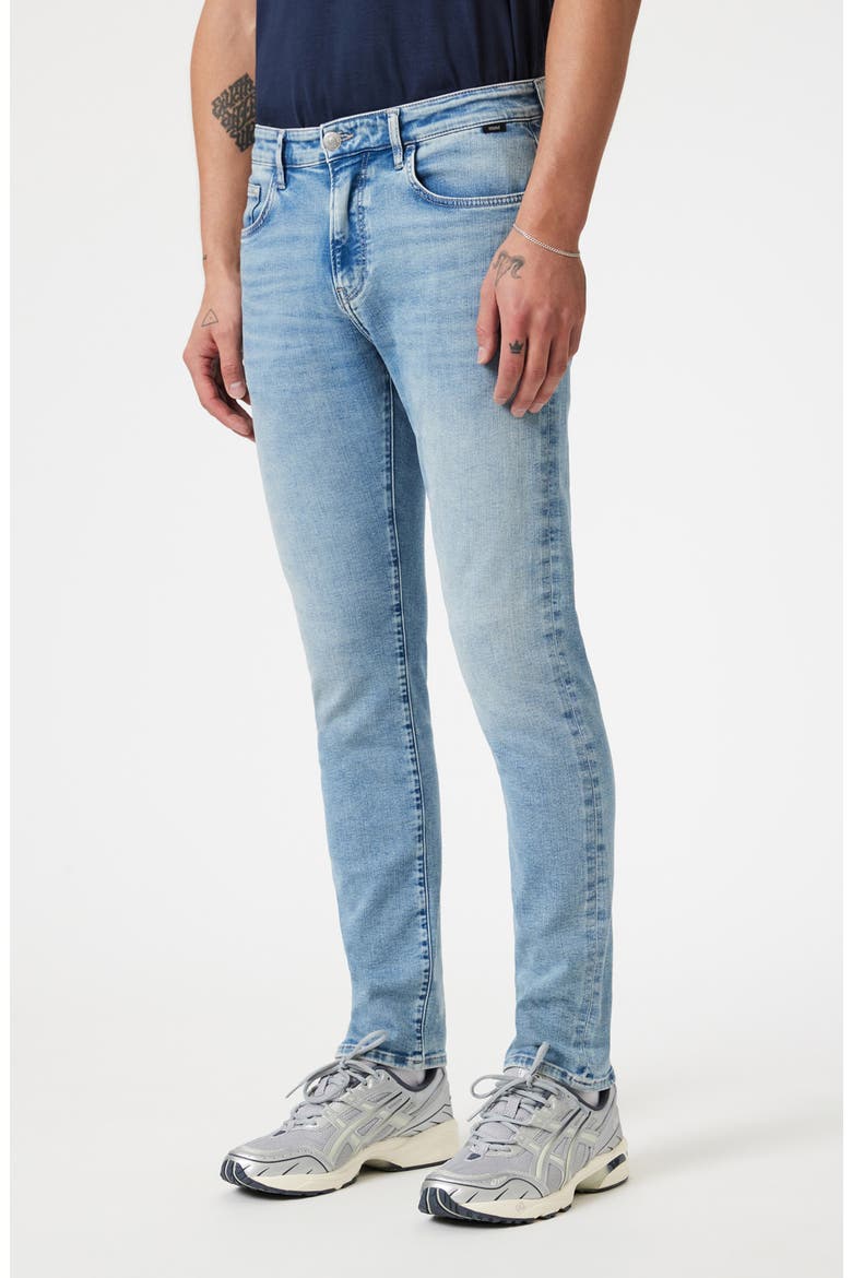 Jake Slim Fit Jeans, Alternate, color, LIGHT USED FEATHER BLUE