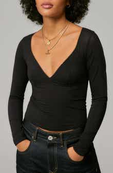 BDG Urban Outfitters Je T’Aime Long Sleeve Top