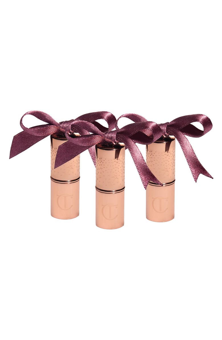 Charlotte Tilbury K.I.S.S.I.N.G. Mini Lipstick Charm Trio, Alternate, color,