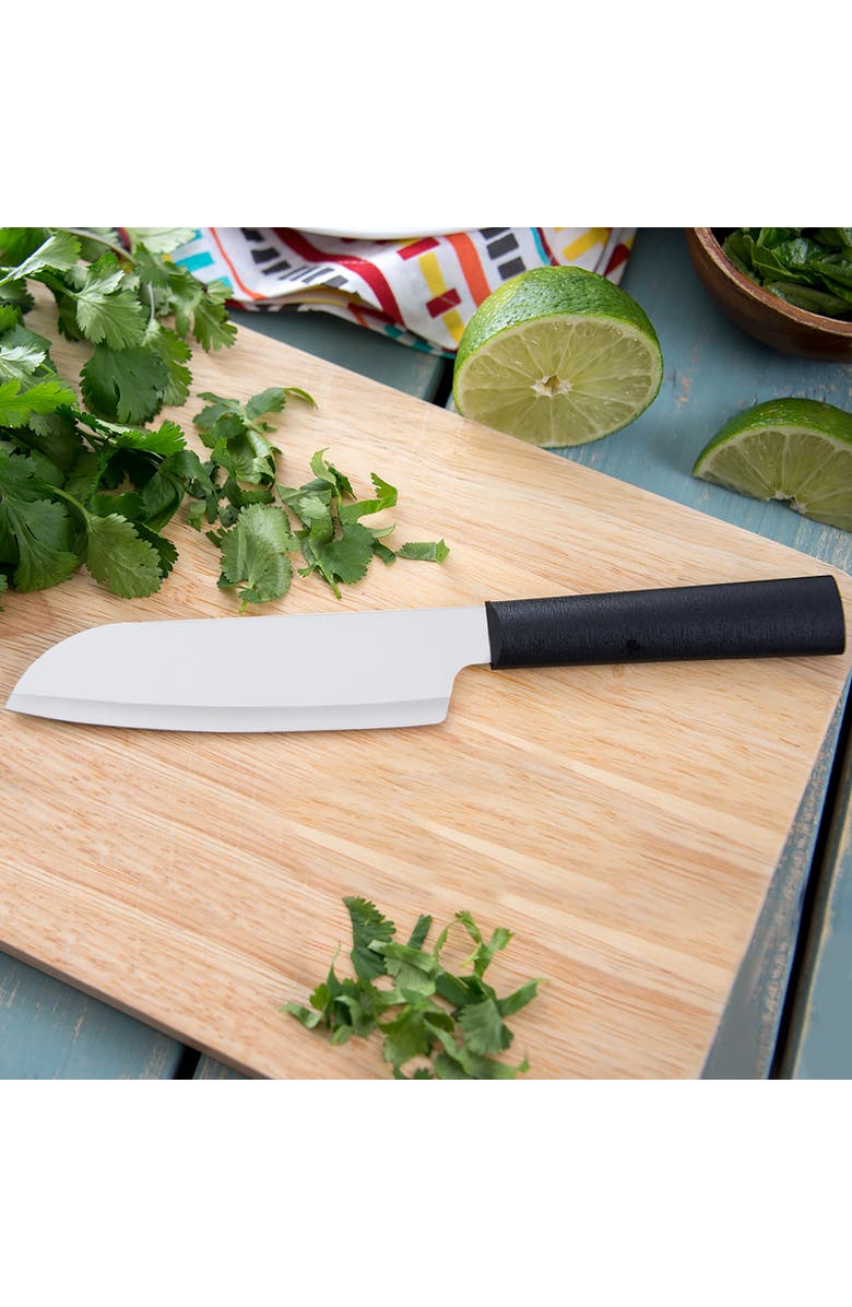 Rada Cutlery 4.75-Inch Cook's Utility Knife Stainless Steel Straight Blade, Alternate, color, Black