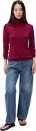 GOBI Mongolian Cashmere Cashmere Silk Turtleneck Sweater