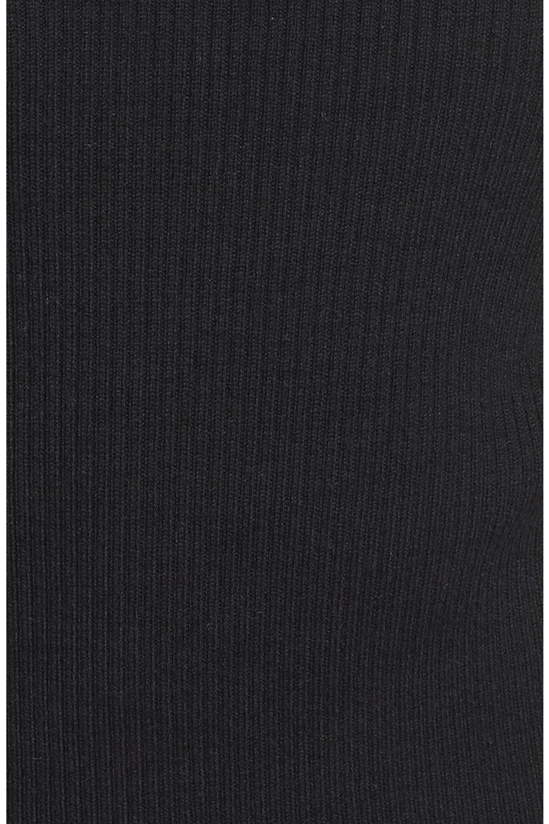 Rib Knit Pullover, Alternate, color, BLACK