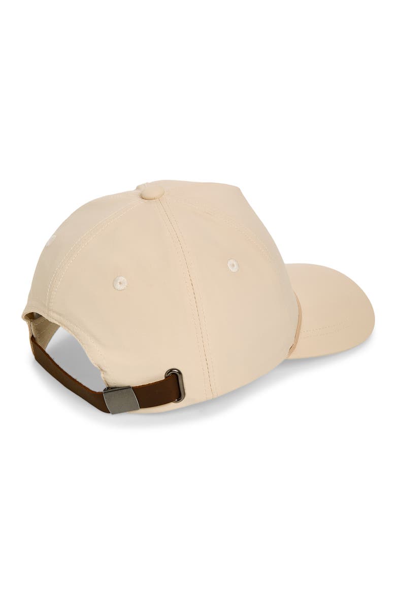 Cord Trim Baseball Cap, Alternate, color, SAND