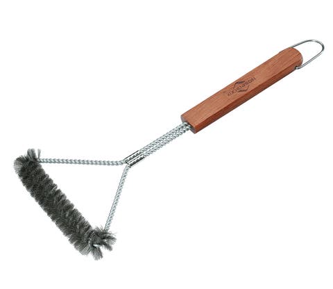 Heavy Duty Texas BBQ Brush, Stainless Steel, 15.5 x 6.25 x 1
