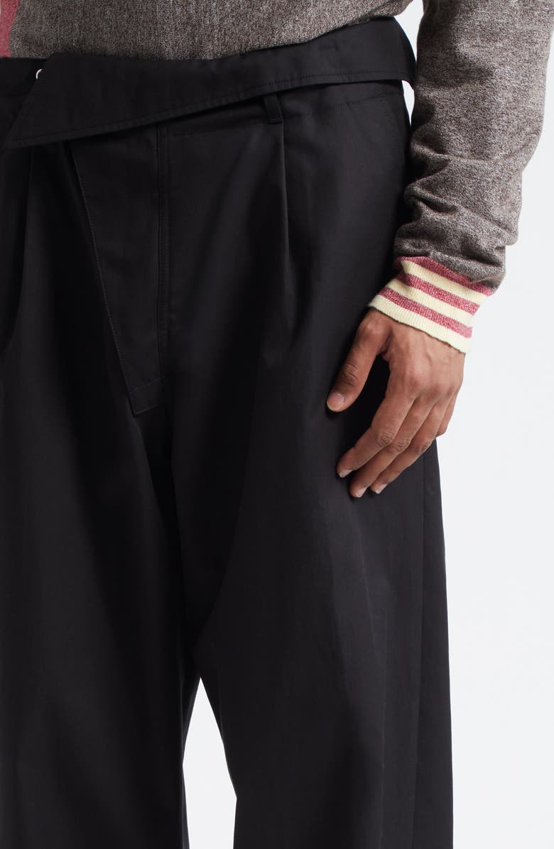 KIKO KOSTADINOV Navin Foldover Waist Trousers, Alternate, color, 