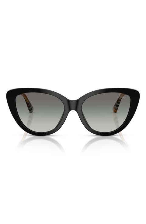 55mm Cat Eye Sunglasses