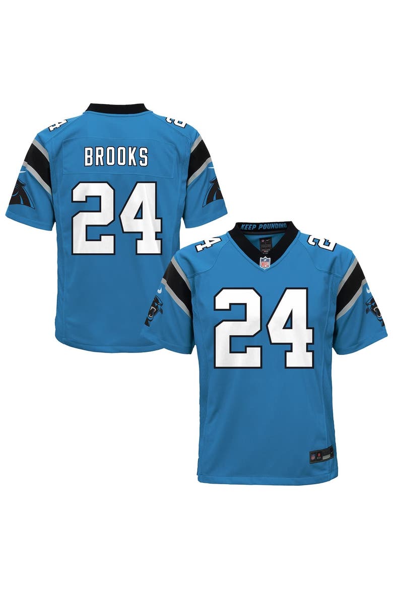 Youth Nike Jonathon Brooks Blue Carolina Panthers Alternate Game Jersey, Main, color, Blue