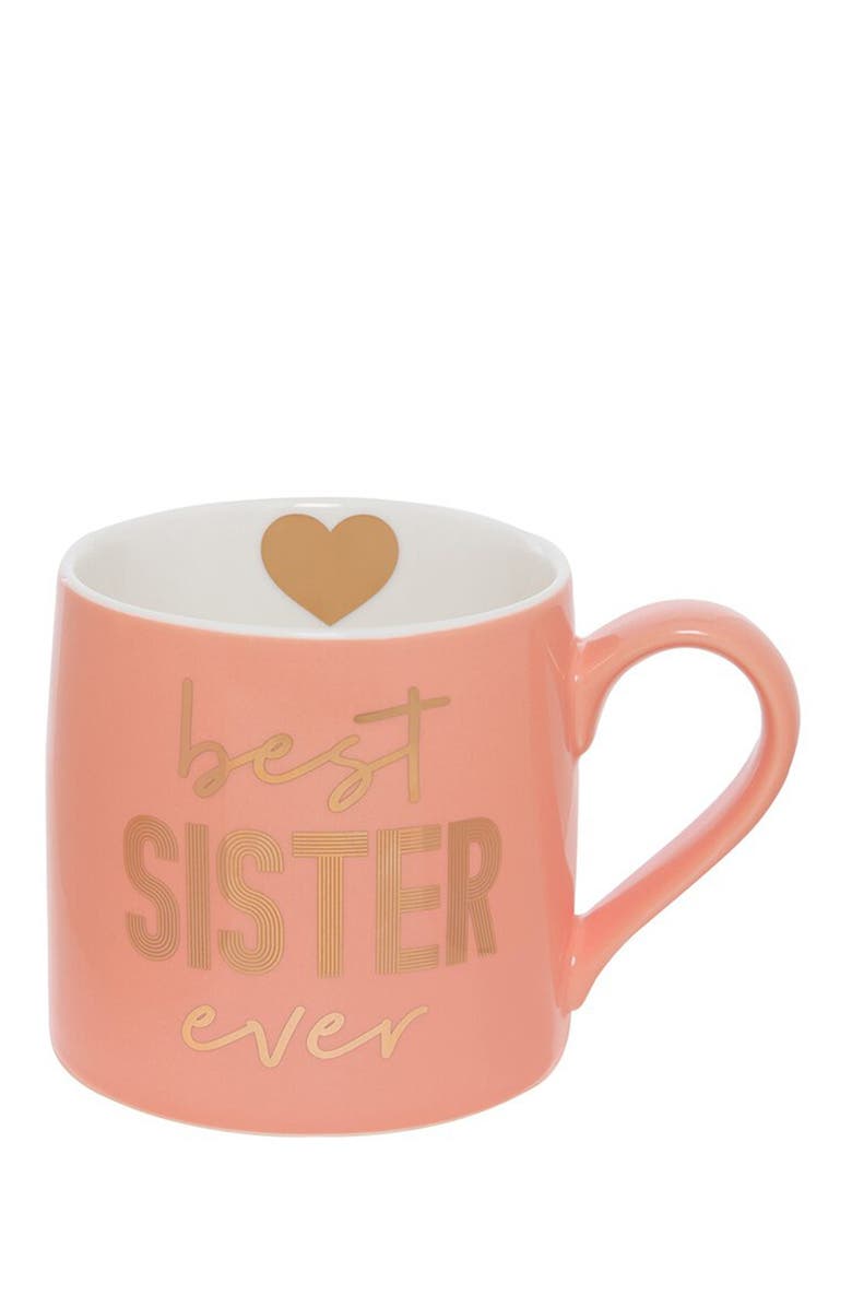 Slant Collections Best Sister Ever Jumbo Mug, Main, color,
