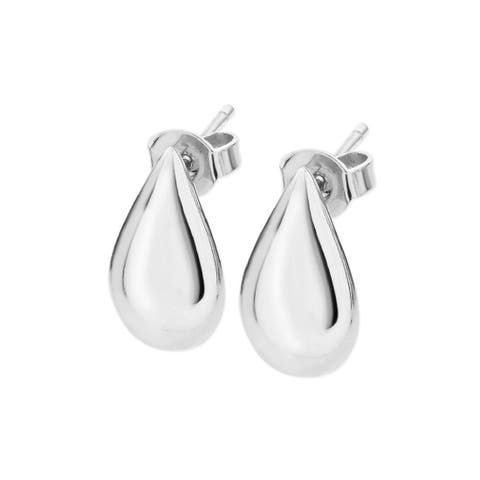Large Tear Drop Studs