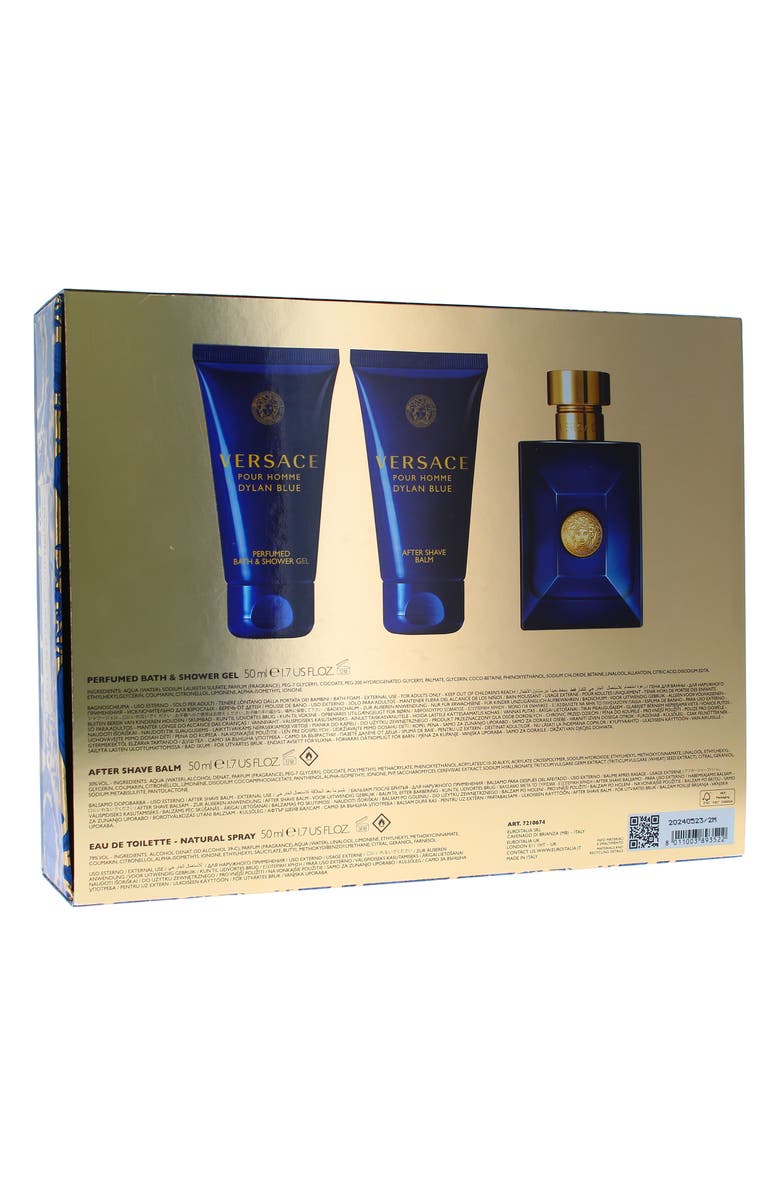 Versace Dylan Blue Eau de Toilette Set, Alternate, color,