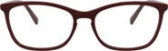 Gucci 53mm Cat Eye Optical Glasses