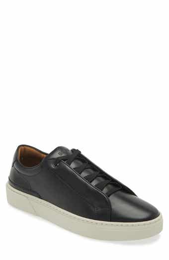 Hugo boss legacy leather sneakers on sale