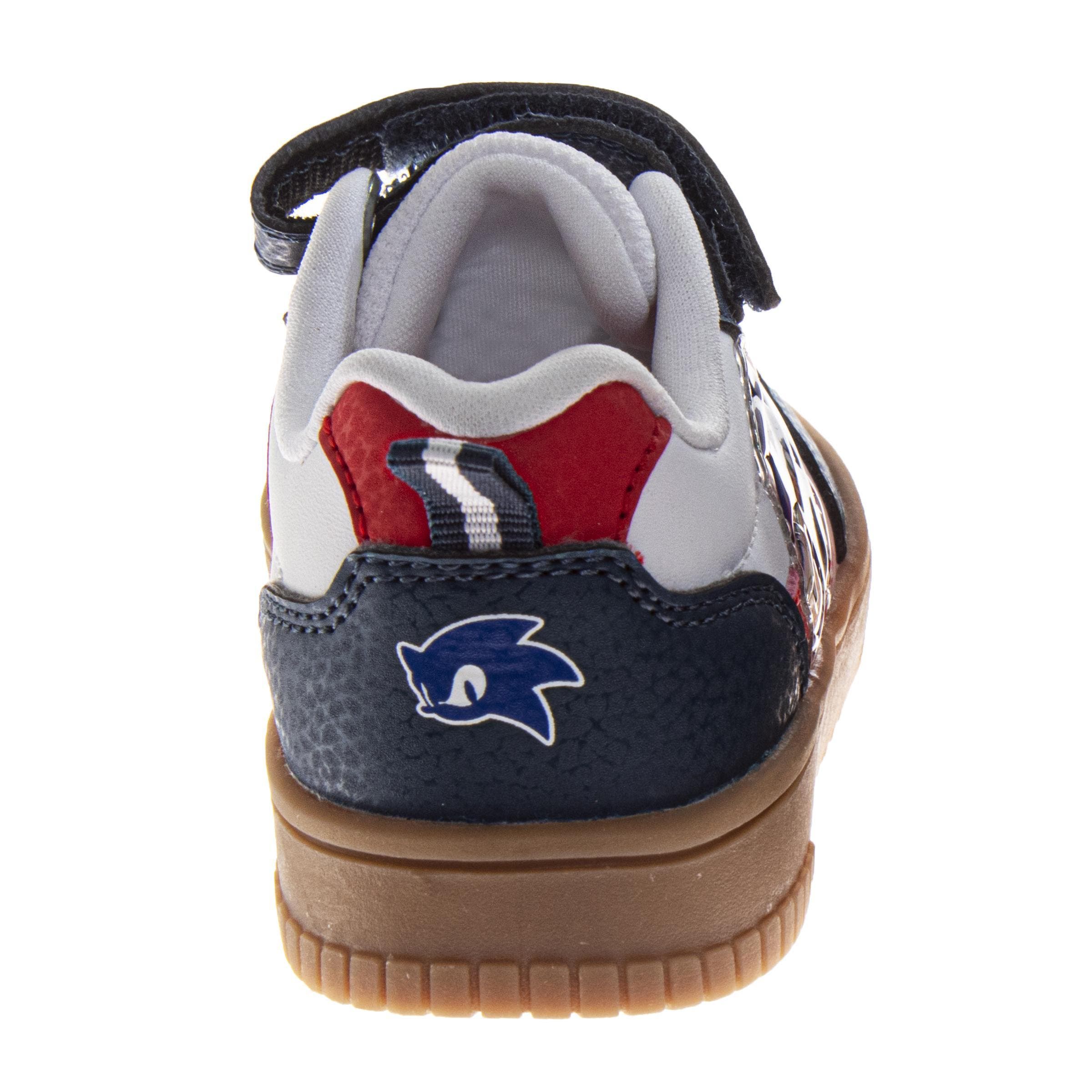Sonic the Hedgehog Sneaker  Little Kid Toddler, Alternate, color, Navy White