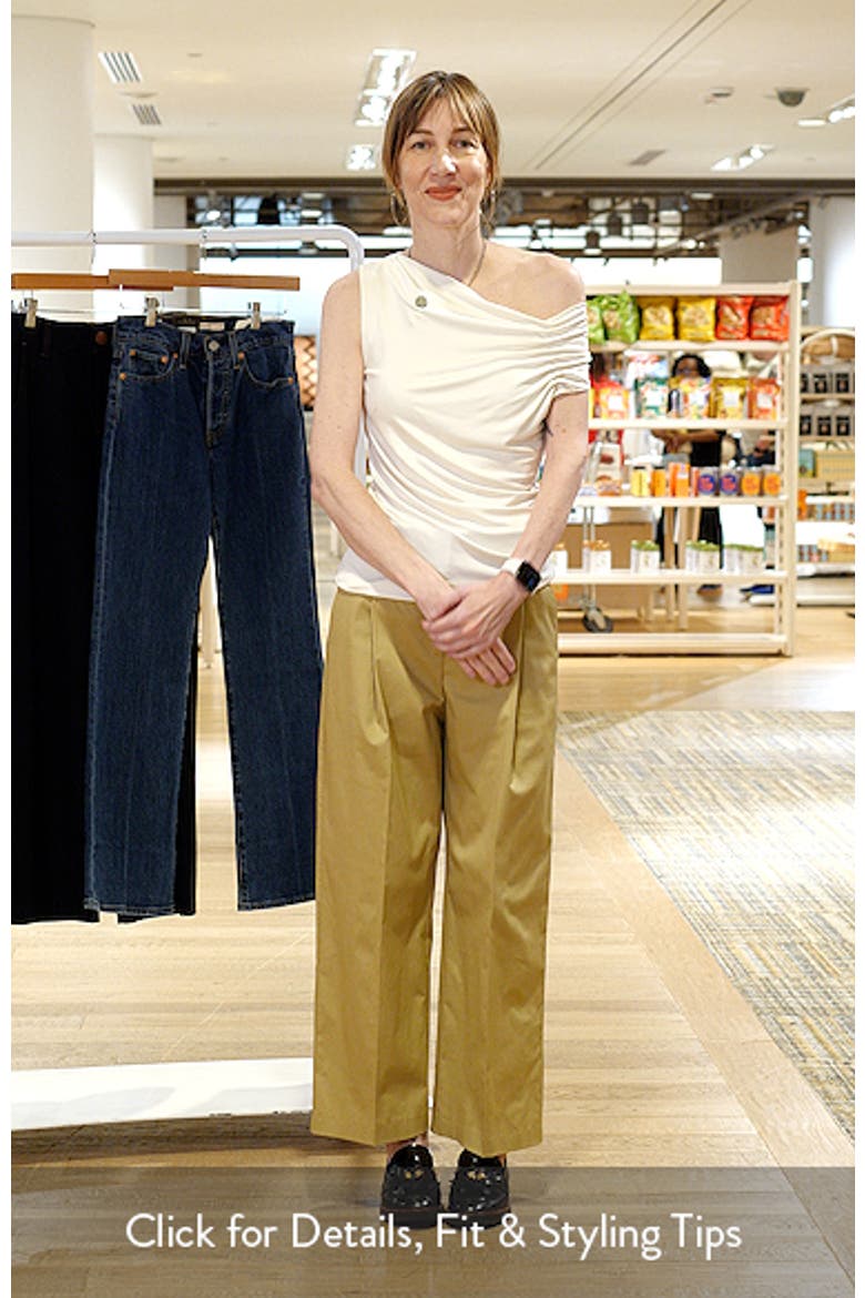 Ejoia Ruched Asymmetric Top video