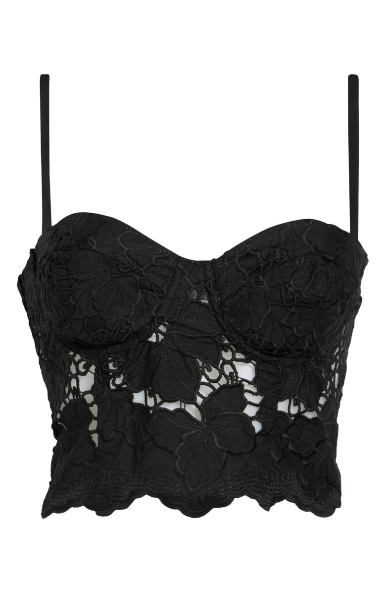 L'AGENCE Sonya Bralette, Main, color, Black