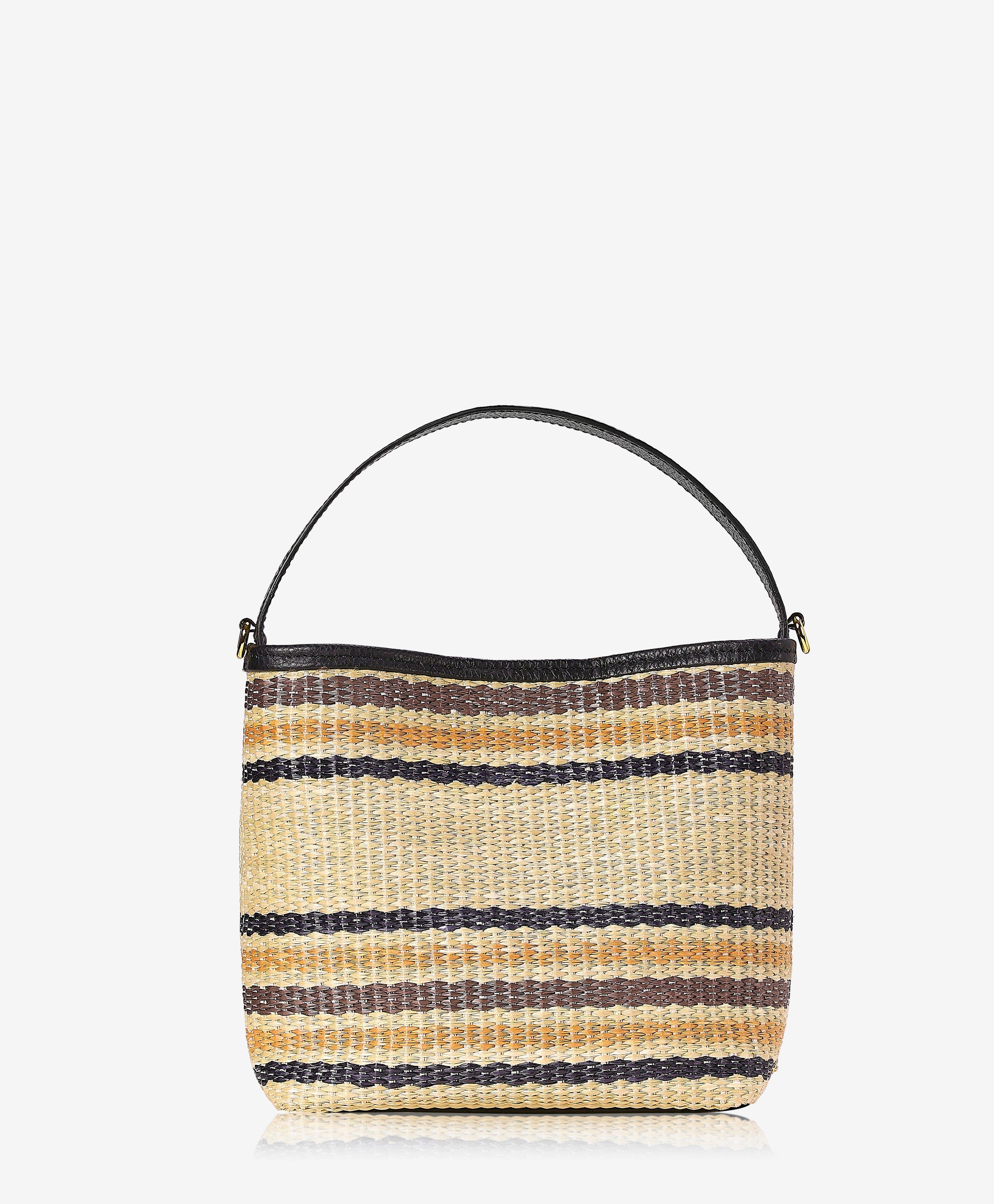 GiGi New York Tate Bucket Bag, Alternate, color, Natural Raffia