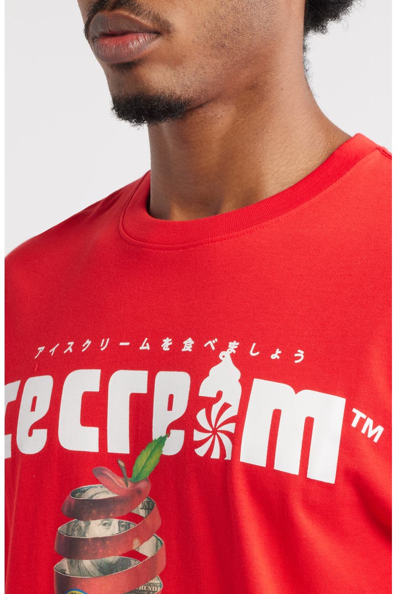 Luger Graphic T-Shirt, Alternate, color, GOJI BERRY