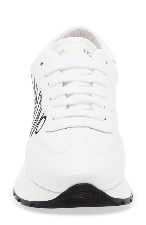 Valentino By Mario Valentino Reginal Sneaker In White